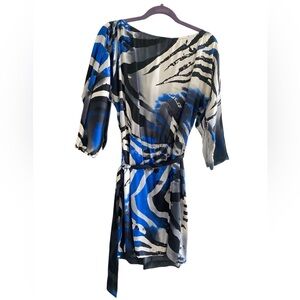 Animal Print Tunic Dress Size Small